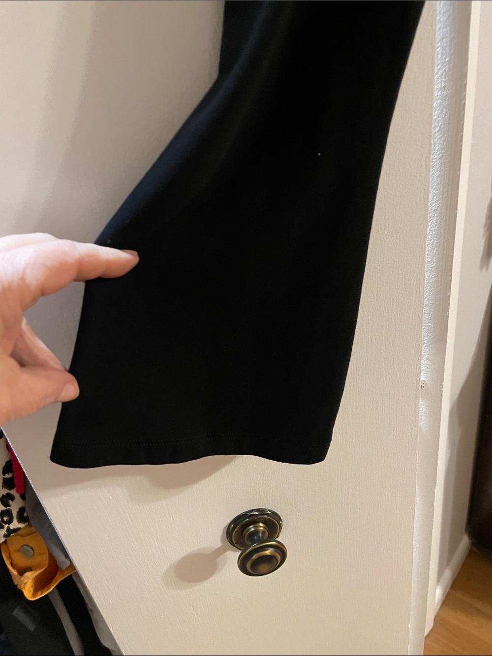 Chico’s Black Long-Sleeve Crew Top - Picture 6 of 6